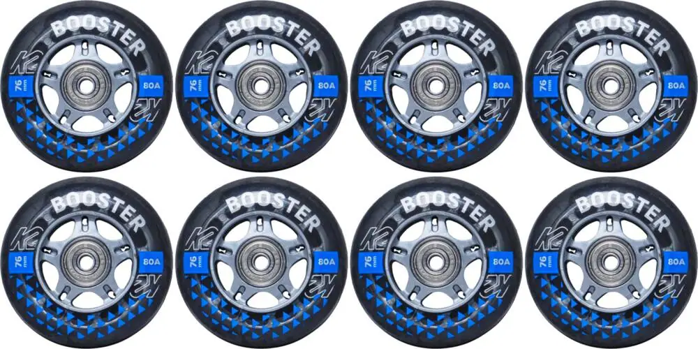 K2 Booster Roller Blade Wielen 8-Pack 4 K2 Booster Roller Blade Wielen 8-Pack - Afbeelding 2